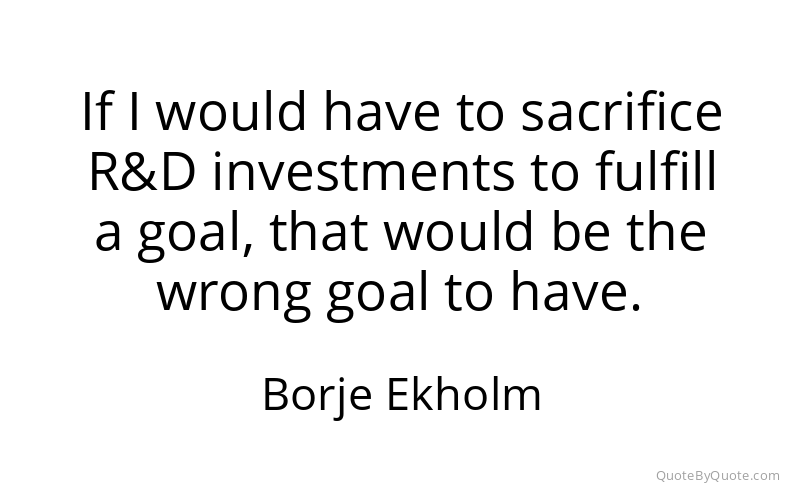 Preview image for this quote by Borje Ekholm