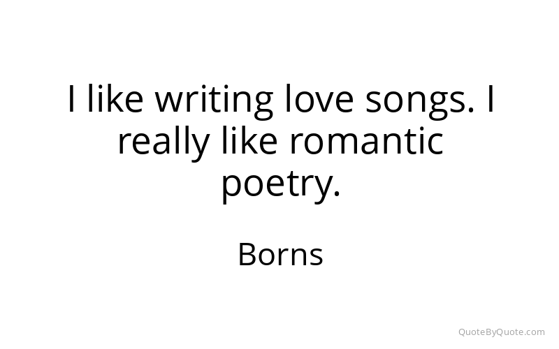 Preview image for this quote by Borns
