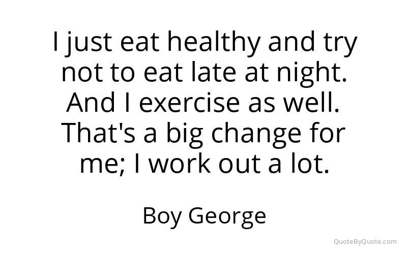 Preview image for this quote by Boy George