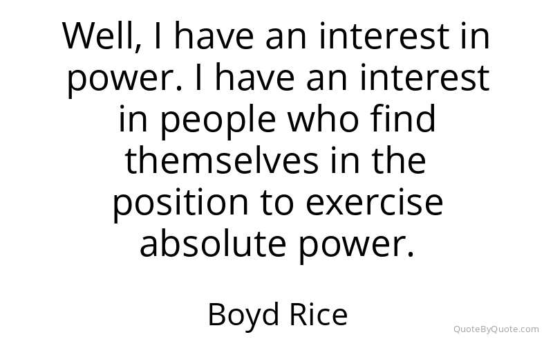 Preview image for this quote by Boyd Rice