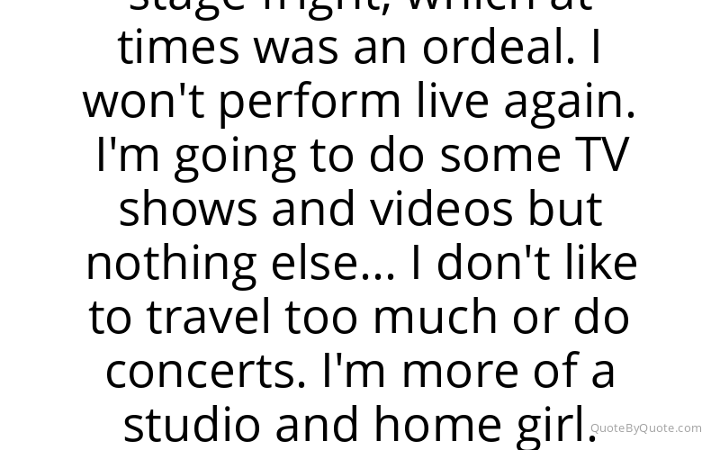 Preview image for this quote by Agnetha Faltskog