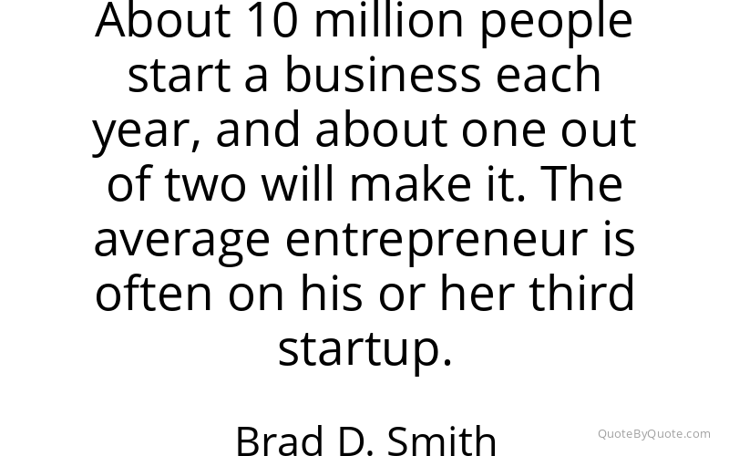 Preview image for this quote by Brad D. Smith