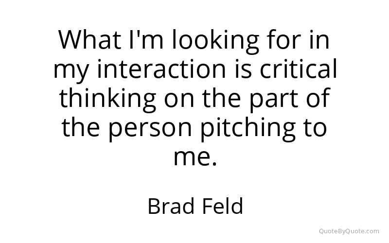 Preview image for this quote by Brad Feld