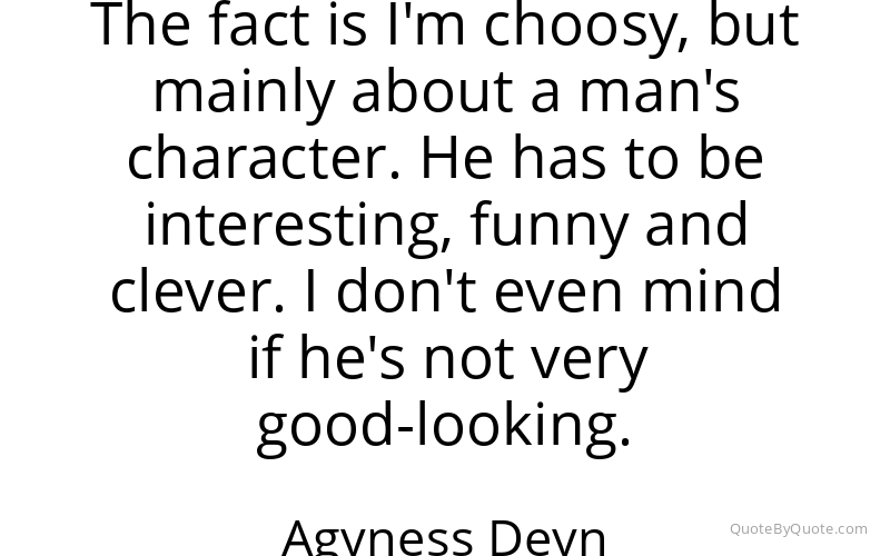 Preview image for this quote by Agyness Deyn