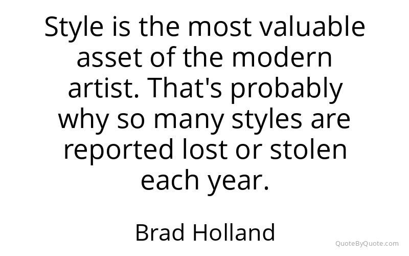 Preview image for this quote by Brad Holland