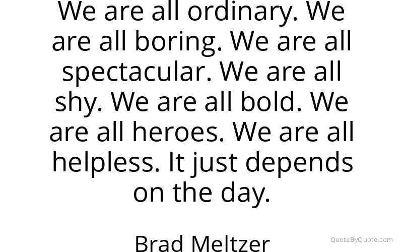 Preview image for this quote by Brad Meltzer