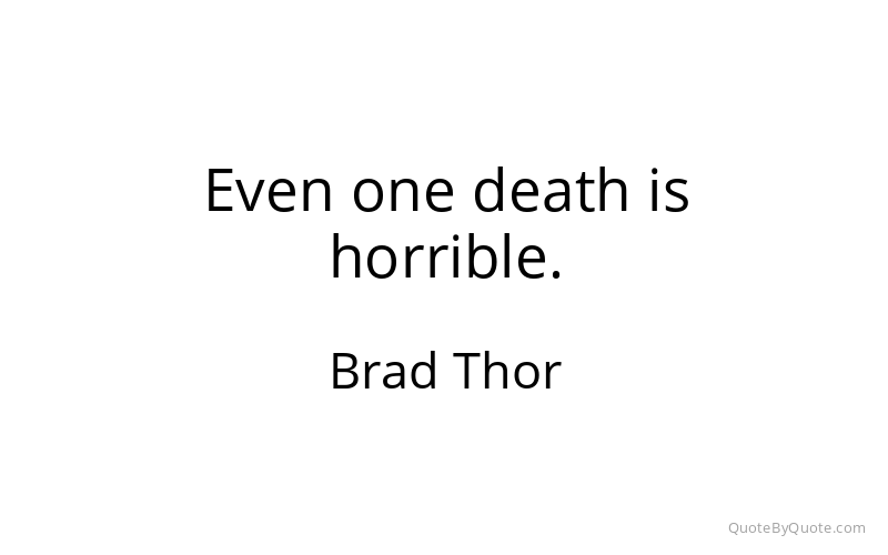 Preview image for this quote by Brad Thor