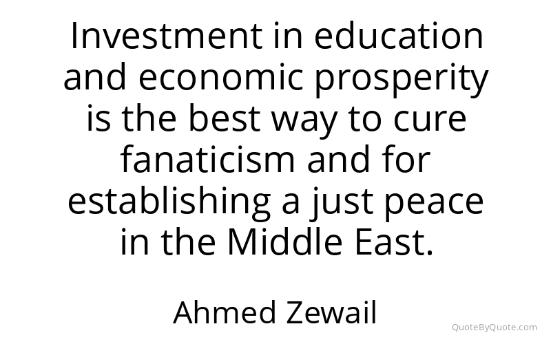 Preview image for this quote by Ahmed Zewail