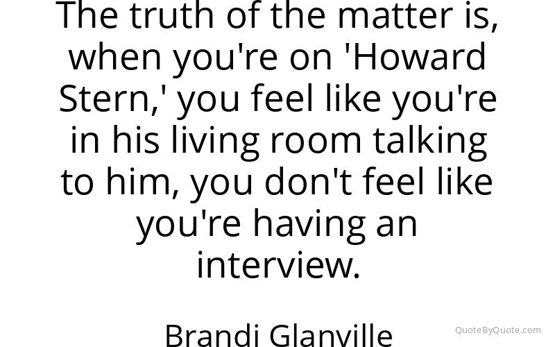 Preview image for this quote by Brandi Glanville