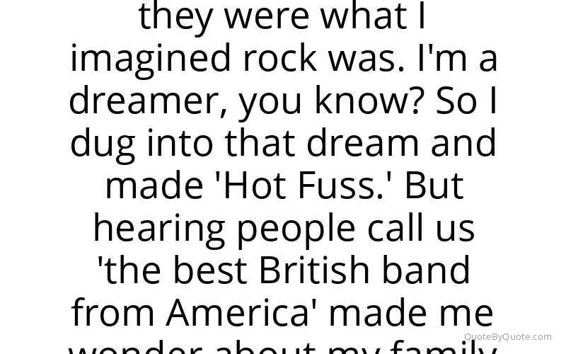 Preview image for this quote by Brandon Flowers