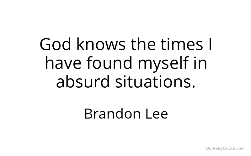 Preview image for this quote by Brandon Lee