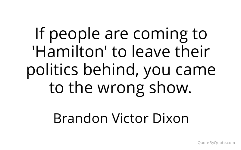 Preview image for this quote by Brandon Victor Dixon