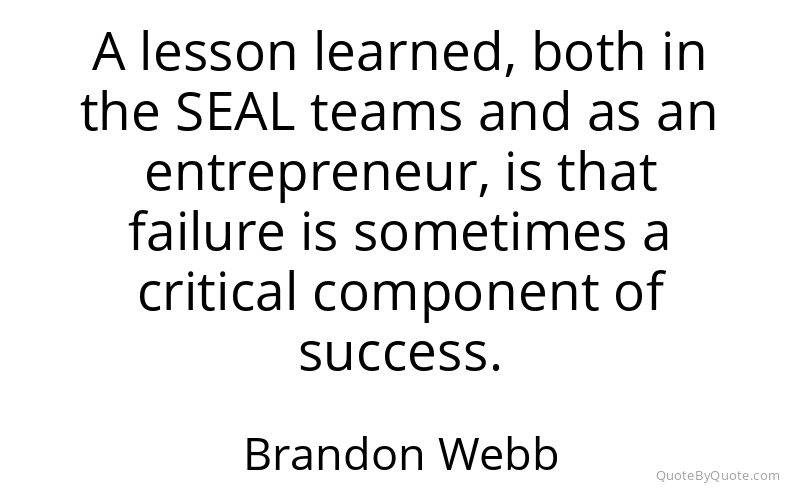 Preview image for this quote by Brandon Webb