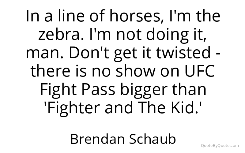 Preview image for this quote by Brendan Schaub