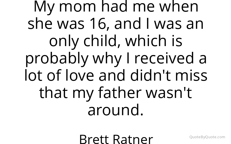 Preview image for this quote by Brett Ratner