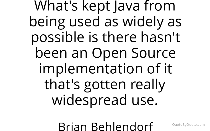 Preview image for this quote by Brian Behlendorf