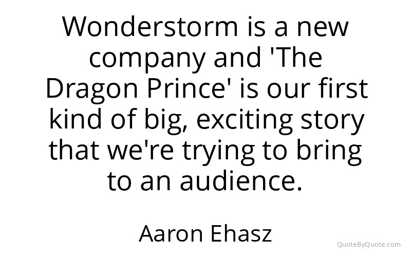 Preview image for this quote by Aaron Ehasz