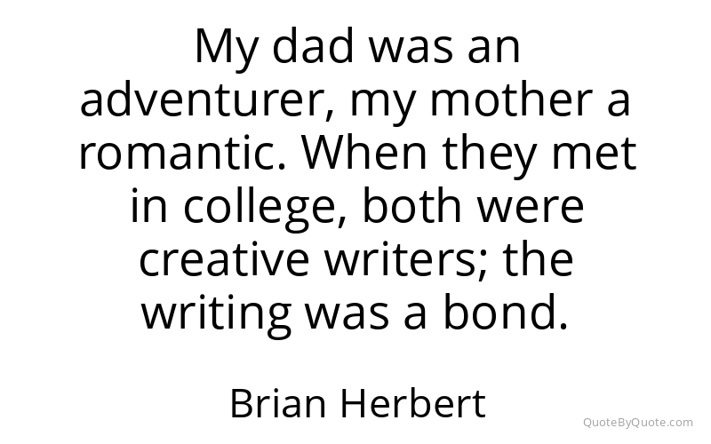 Preview image for this quote by Brian Herbert