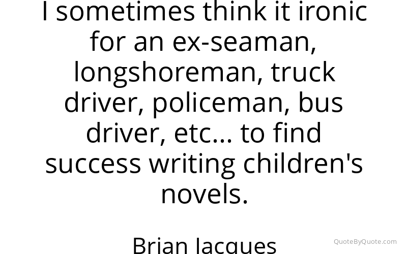 Preview image for this quote by Brian Jacques
