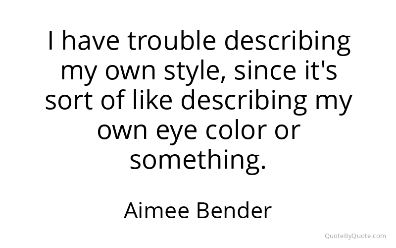 Preview image for this quote by Aimee Bender