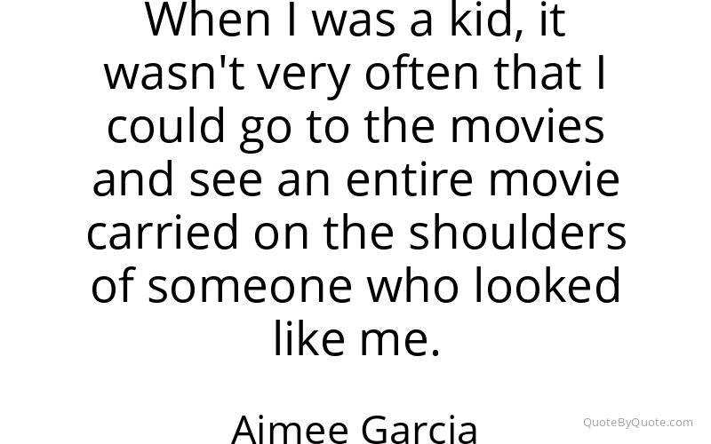 Preview image for this quote by Aimee Garcia