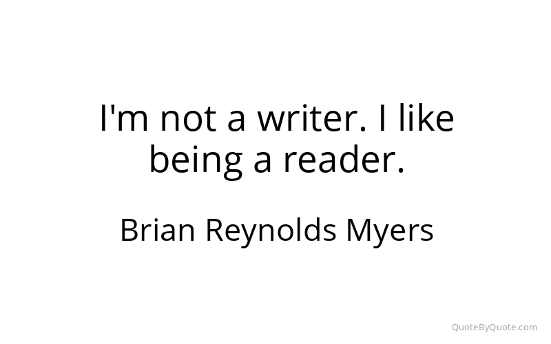 Preview image for this quote by Brian Reynolds Myers