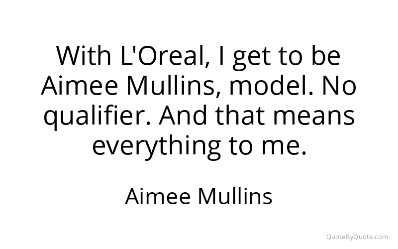 Preview image for this quote by Aimee Mullins