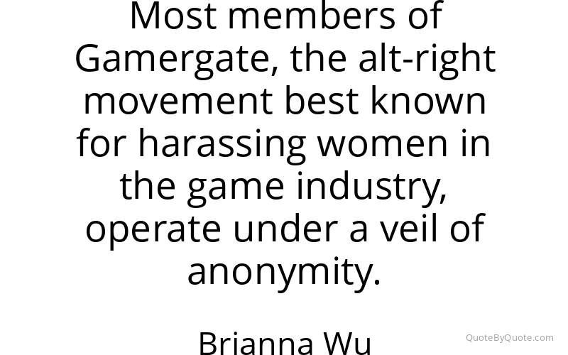 Preview image for this quote by Brianna Wu