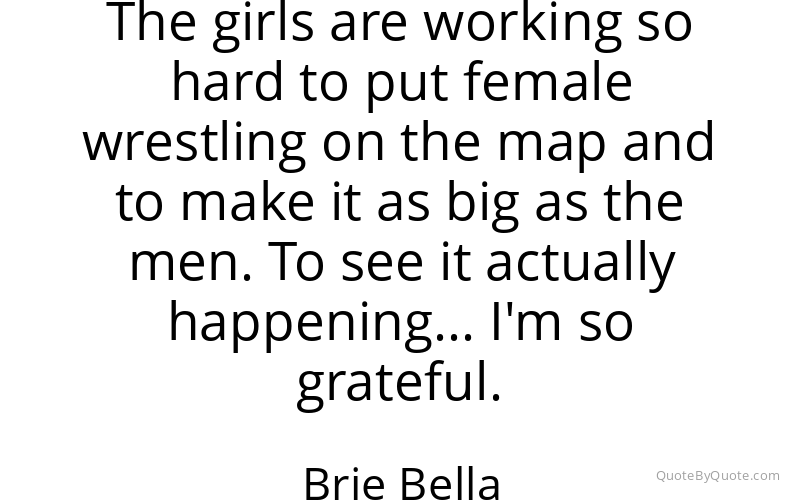 Preview image for this quote by Brie Bella