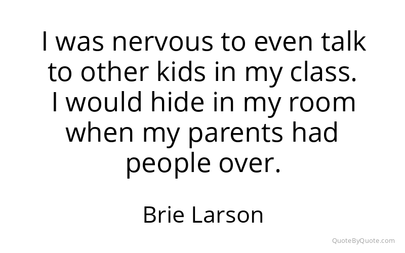 Preview image for this quote by Brie Larson