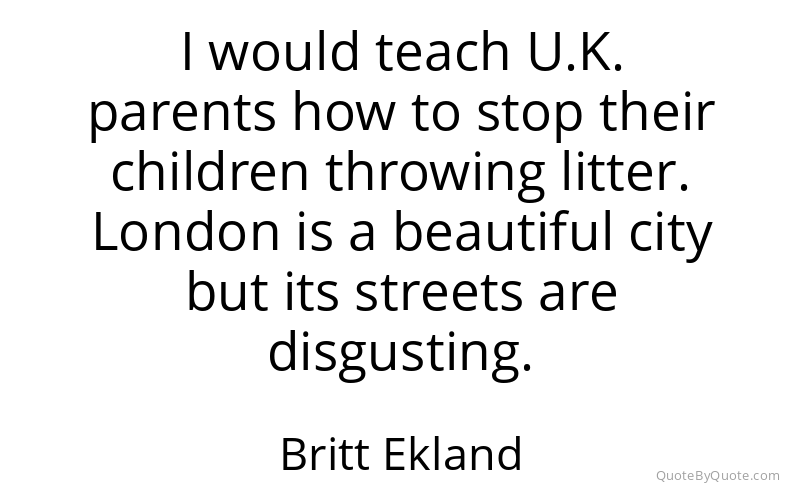 Preview image for this quote by Britt Ekland
