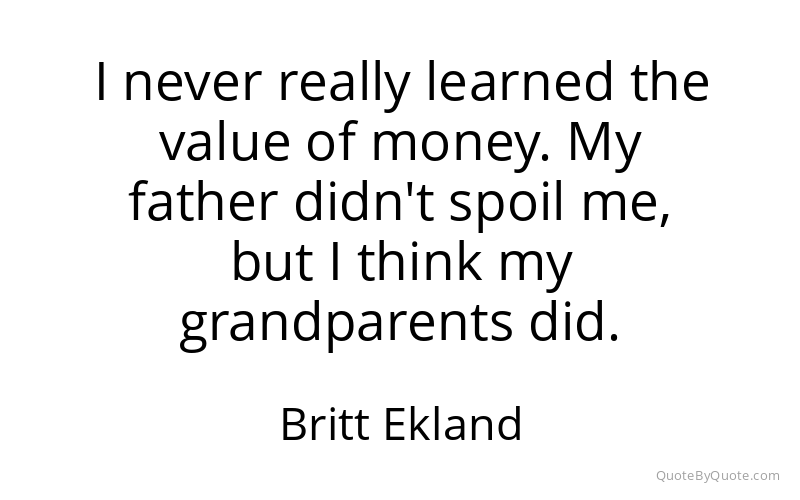 Preview image for this quote by Britt Ekland