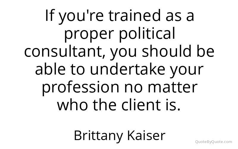 Preview image for this quote by Brittany Kaiser
