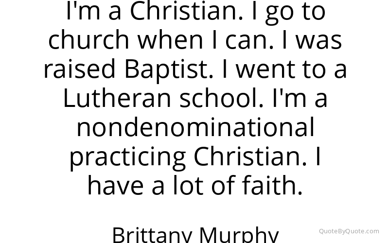 Preview image for this quote by Brittany Murphy