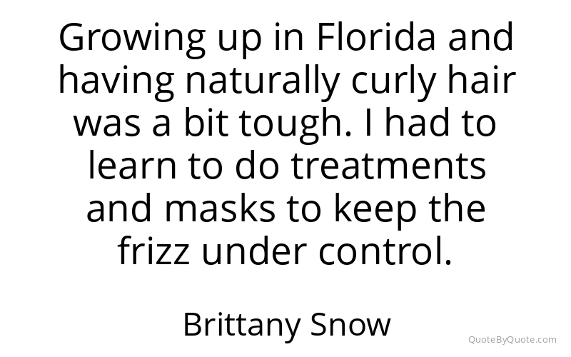 Preview image for this quote by Brittany Snow