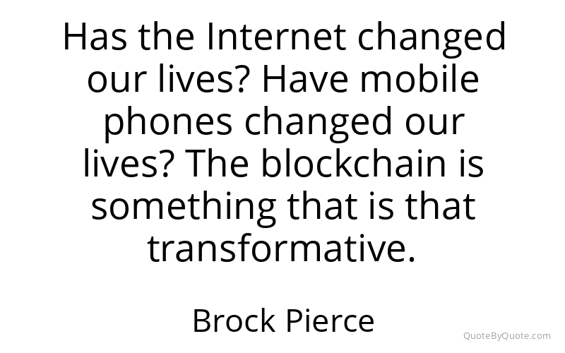 Preview image for this quote by Brock Pierce