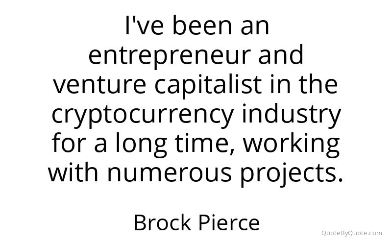 Preview image for this quote by Brock Pierce