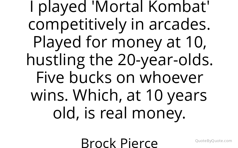 Preview image for this quote by Brock Pierce