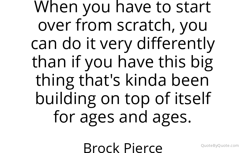 Preview image for this quote by Brock Pierce