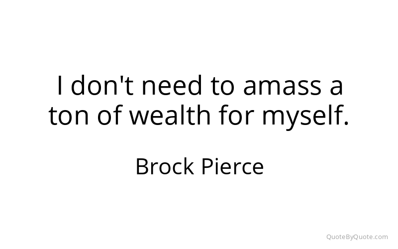 Preview image for this quote by Brock Pierce