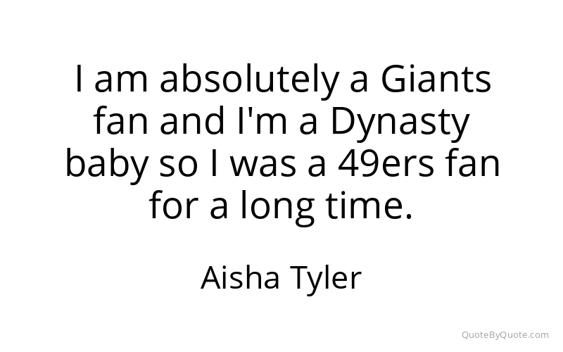 Preview image for this quote by Aisha Tyler