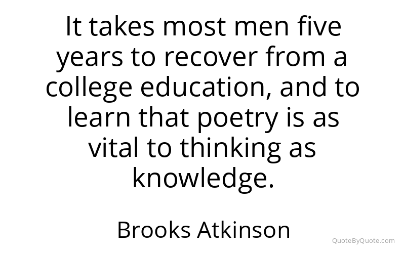 Preview image for this quote by Brooks Atkinson
