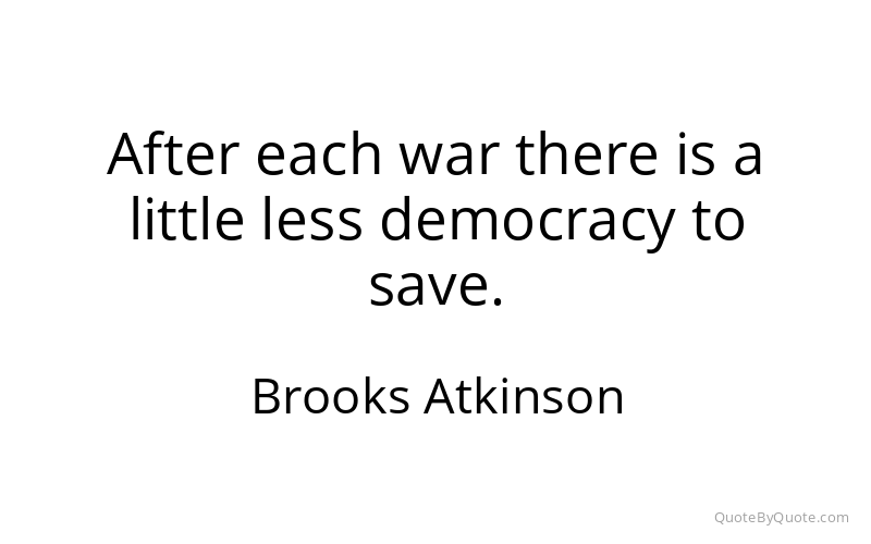 Preview image for this quote by Brooks Atkinson