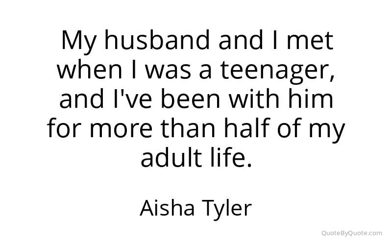 Preview image for this quote by Aisha Tyler