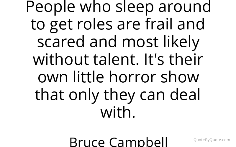 Preview image for this quote by Bruce Campbell