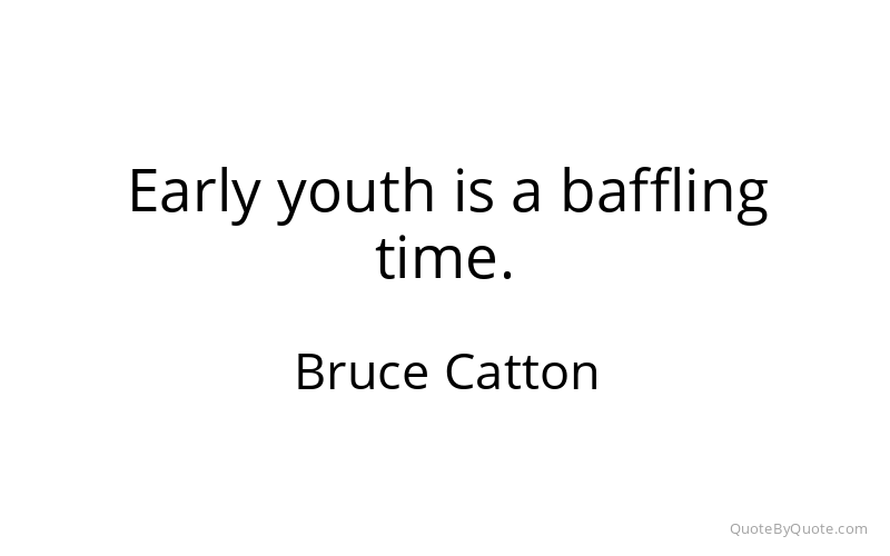 Preview image for this quote by Bruce Catton