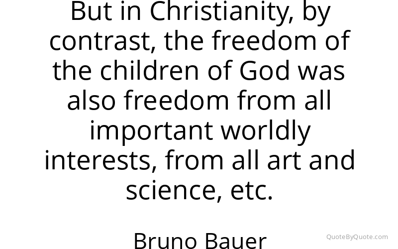 Preview image for this quote by Bruno Bauer