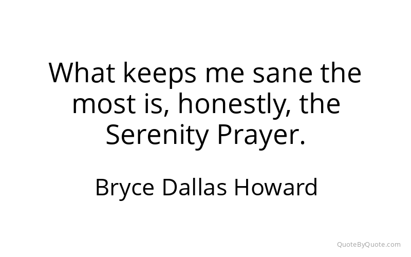 Preview image for this quote by Bryce Dallas Howard
