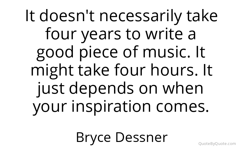 Preview image for this quote by Bryce Dessner