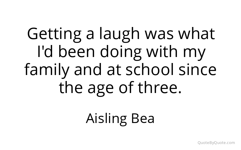 Preview image for this quote by Aisling Bea